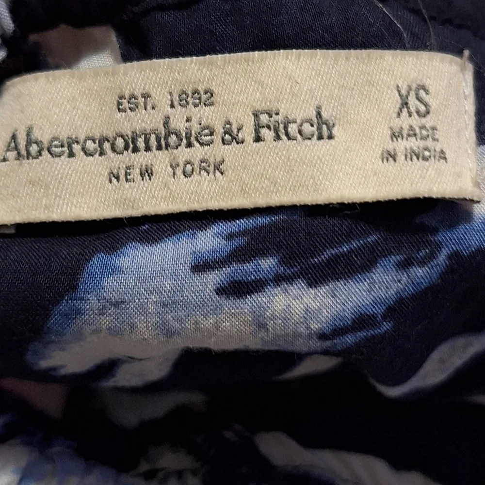 Abercrombie & Fitch Size XS Maxi Dress Empire Waist Boho Fit N Flare Resort